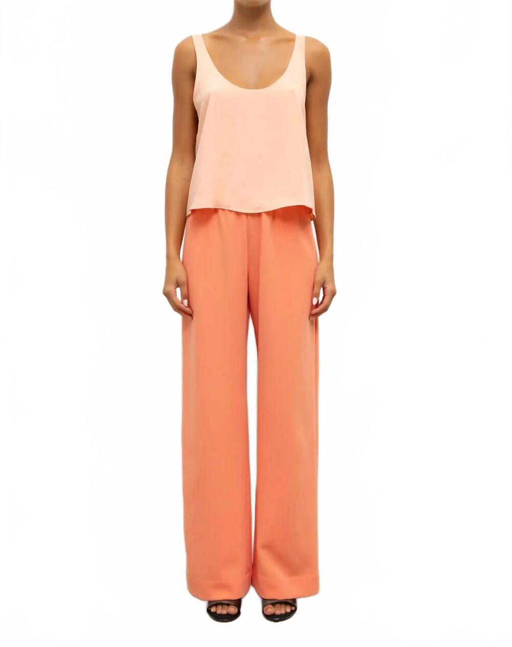 NEW LESET arielle pocket pant in pamplemousse